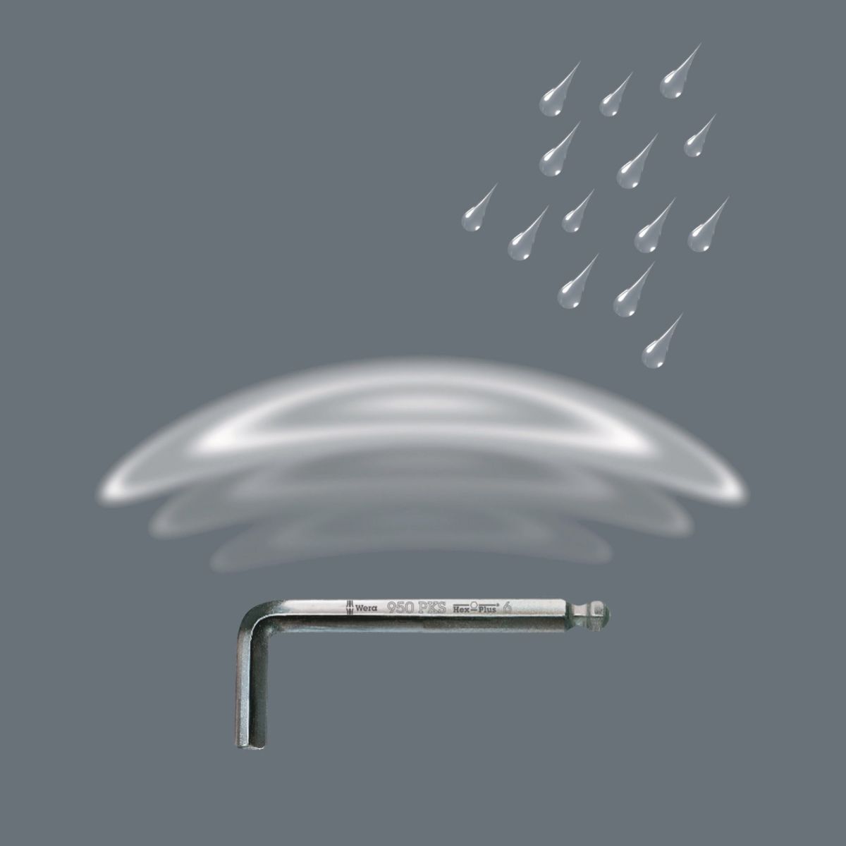 Winkelschraubendrehersatz 950/9 Hex-Plus 3