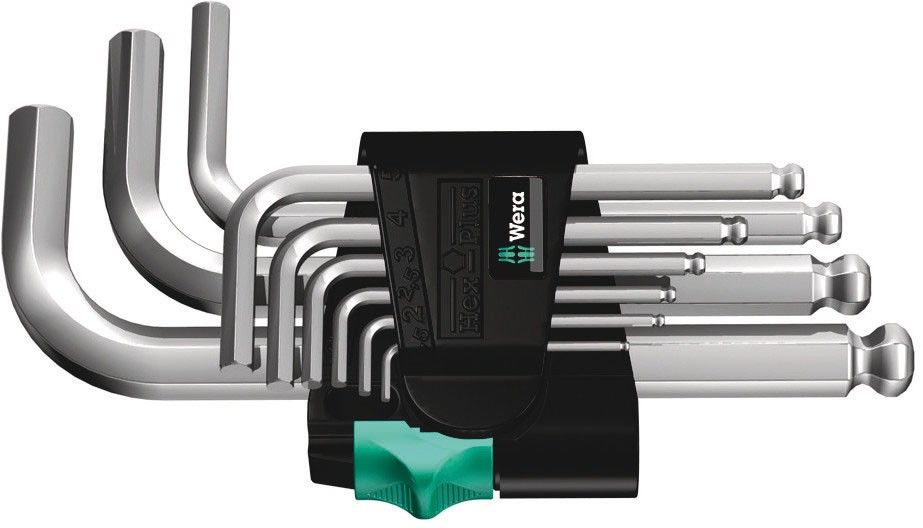 Winkelschraubendrehersatz 950/9 Hex-Plus 3