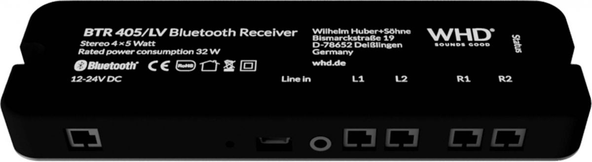 Bluetooth-Receiver BTR405LV sw Bluetooth-Receiver BTR405LV sw