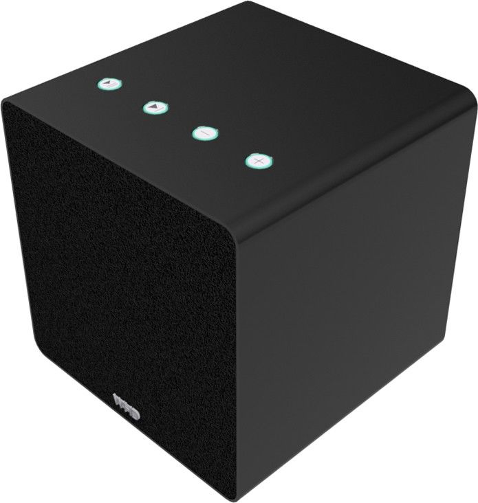 Highend-Streaminglautspr. QubeXL Nussbaum Highend-Streaminglautspr. QubeXL Nussbaum