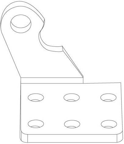 Antriebbeschlag WAB 852A 01 Antriebbeschlag WAB 852A 01