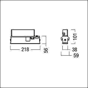 Einbau-Modul SUPIL-R DF #60211114