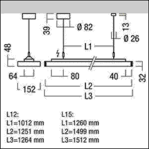 LED-Anbau-u.Pendelleuchte ECOOS2SLIM #42939101