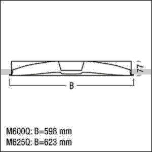 LED-Einbauleuchte M600 MLinf EA #42939403