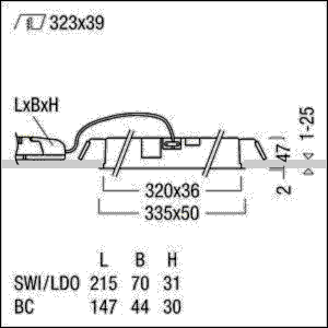 LED-Einbauleuchte SUI DF9 #60211101