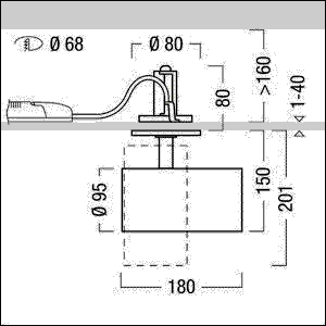LED-Halbeinbaustrahler V2-SR M 36 #60716707