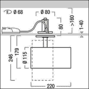 LED-Halbeinbaustrahler V2-SRL3400 #62917449
