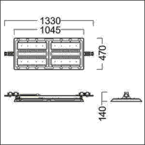 LED-Hallenleuchte CR2 L35k- #42187603