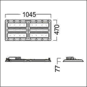 LED-Hallenleuchte CR2 L35k- #42937839