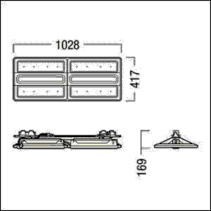 LED-Hallenleuchte CR2PL FI L #42940708