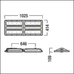 LED-Hallenleuchte CR2PL L35K #42935648