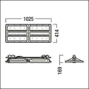 LED-Hallenleuchte CR2PL L35k #42940720