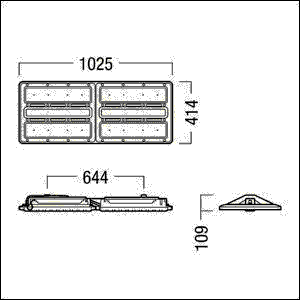 LED-Hallenleuchte CR2PL L50k #42187640