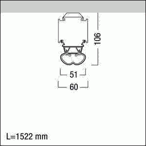 LED-Lichtbandleuchte TECTON B B #42187207