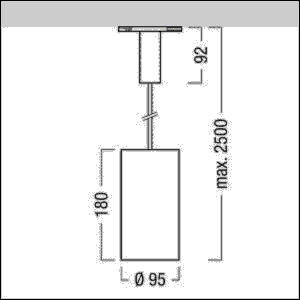 LED-Pendelstrahler V2-P M2500 #62915626