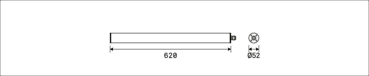 LED-Rohrleuchte TLXS1500-840OSLSEVG