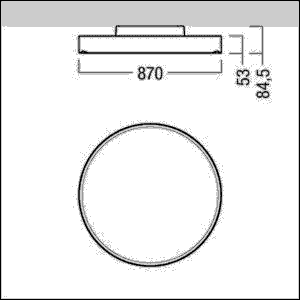 LED-Rundleuchte ONDA2 A  #42184836