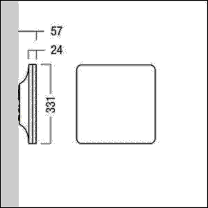 LED-Wand-u.Deckenleuchte CAELA QMS #60819106