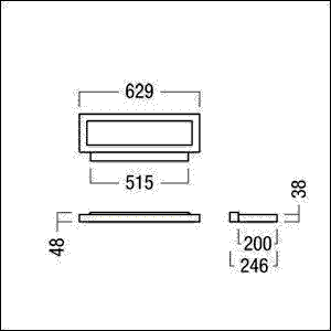 LED-Wandleuchte EPURIA WDI #42187610