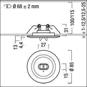 Sicherheitsleuchte RESCLITE P #42934327