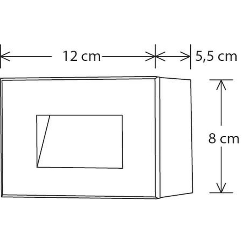 LED Wandleuchte Chieri 7862-250