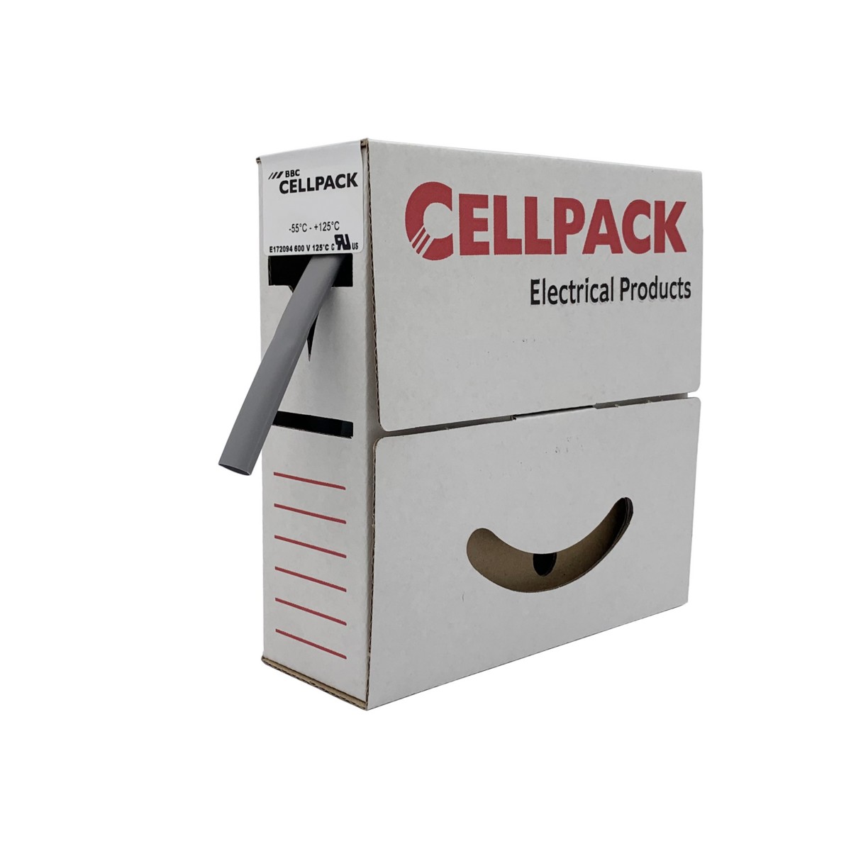 Schrumpfschlauch-Abrollbox SB/9.5-4.8/grau/10m