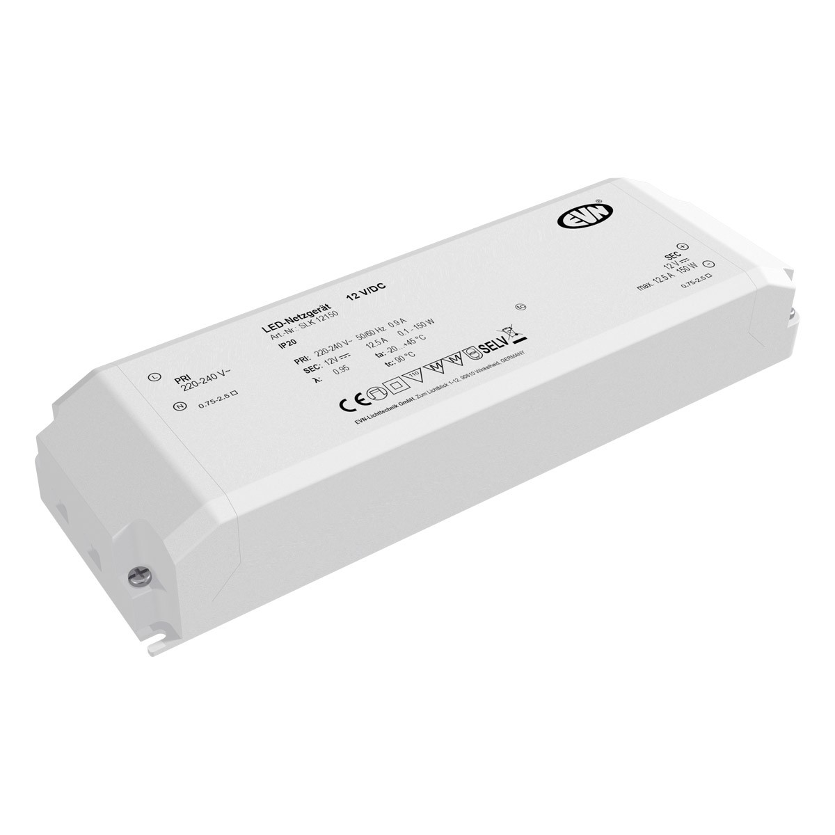12V/DC LED-Netzgerät SLK12150