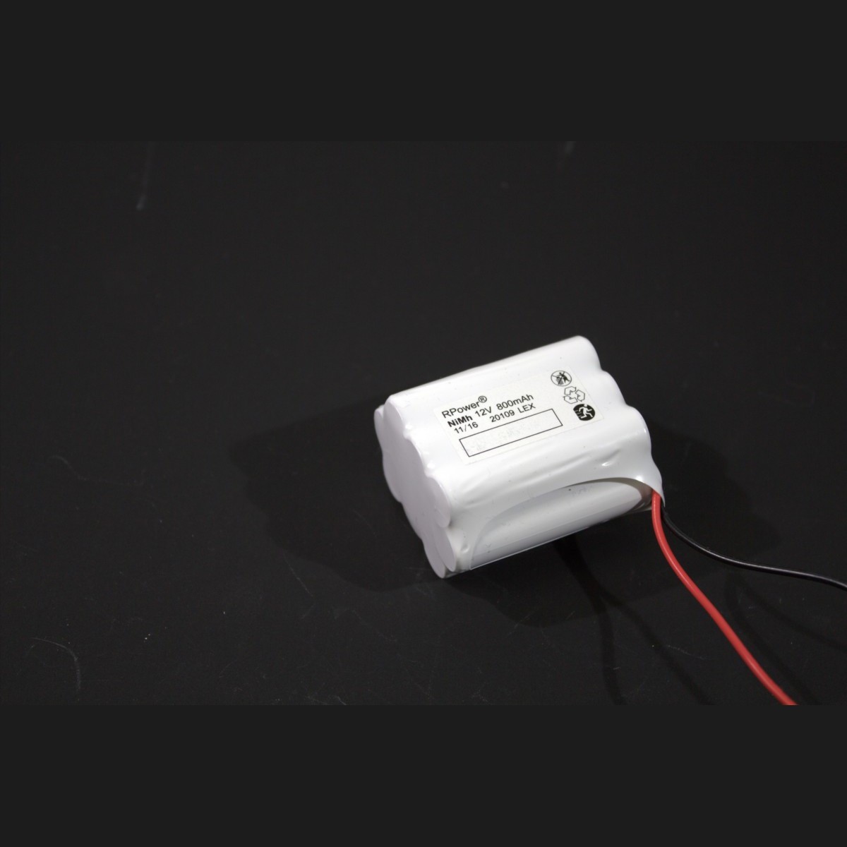 Akkupack 12V/0,8Ah NimH NIMH1208P