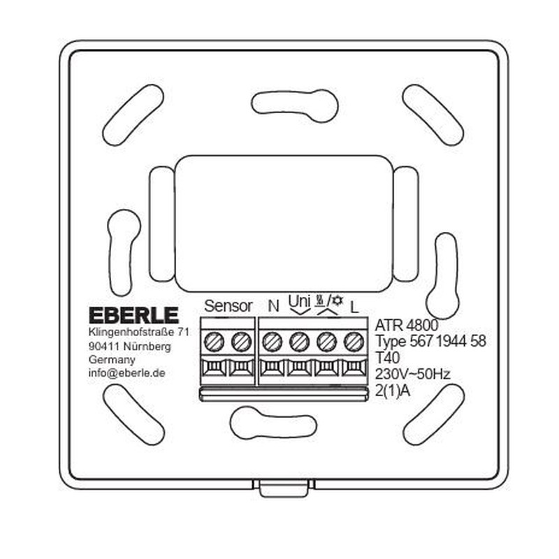 AP-Uhrenthermostat ATR 4800