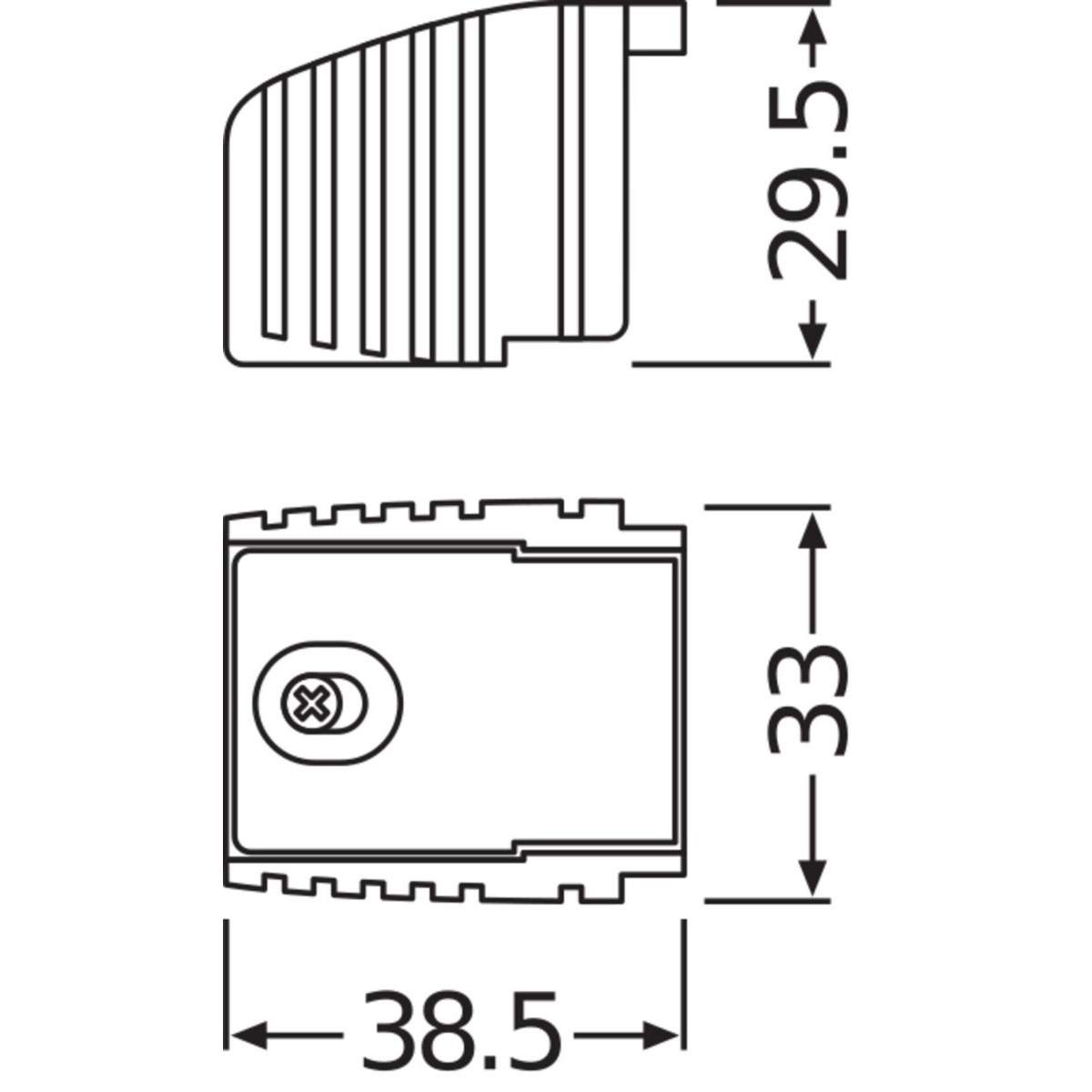 Anschlusskasten EVG (VE2) OTCABLECLAMP D-STYLE