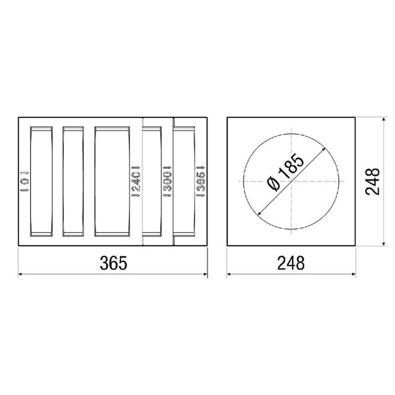 Mauerblock PP 45 MB