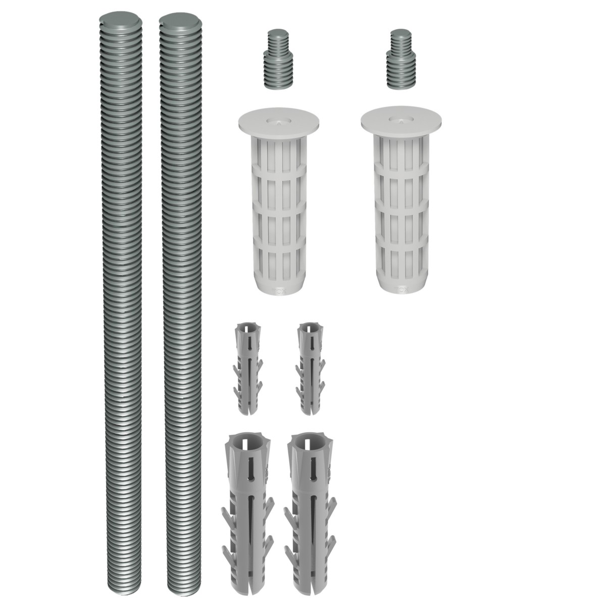 Abstandsmontagesystem M8x120 Großpack KT