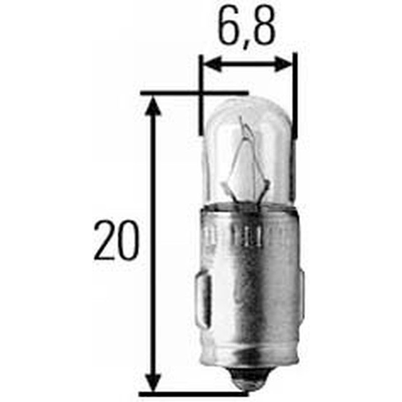 Fahrzeuglampe 24V3 BA7s