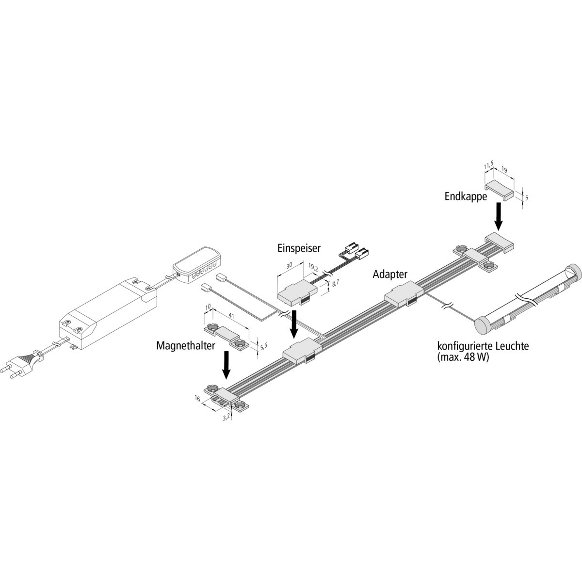 Flat-Track Endkappe 21304119002