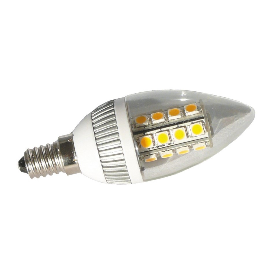 LED-Kerzenlampe E14 32x102mm 100-230V 30292