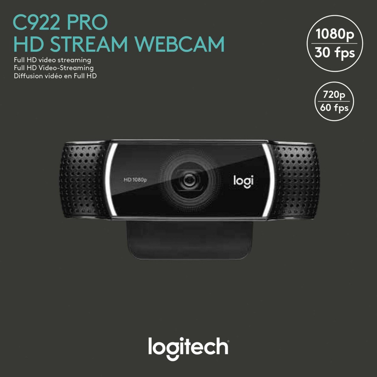 Webcam USB C922ProStea