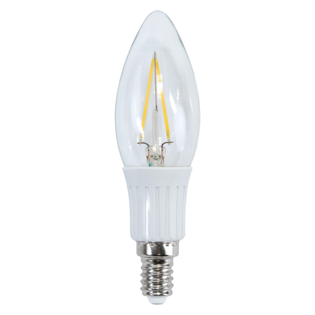 LED-Kerzenlampe E14 37x103mm 2900K 33640