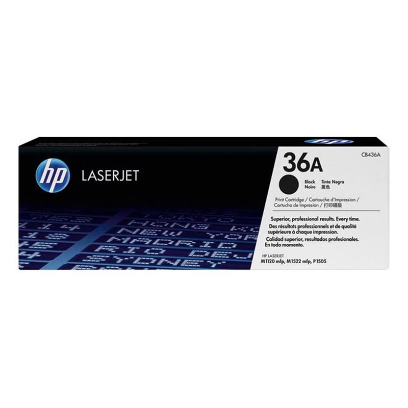 Lasertoner CB436A sw