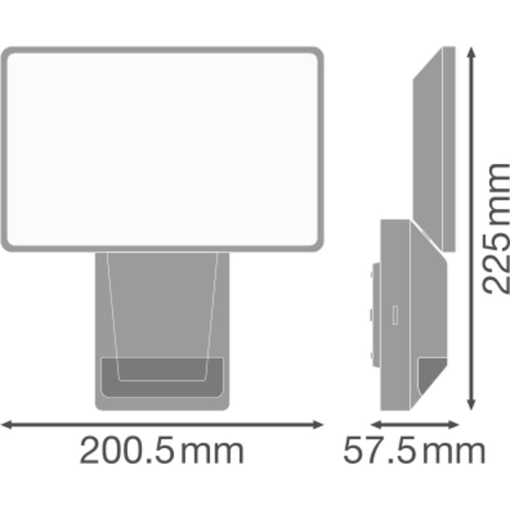 LED-Strahler mit Sensor EPROFLOODS274KIP55DG