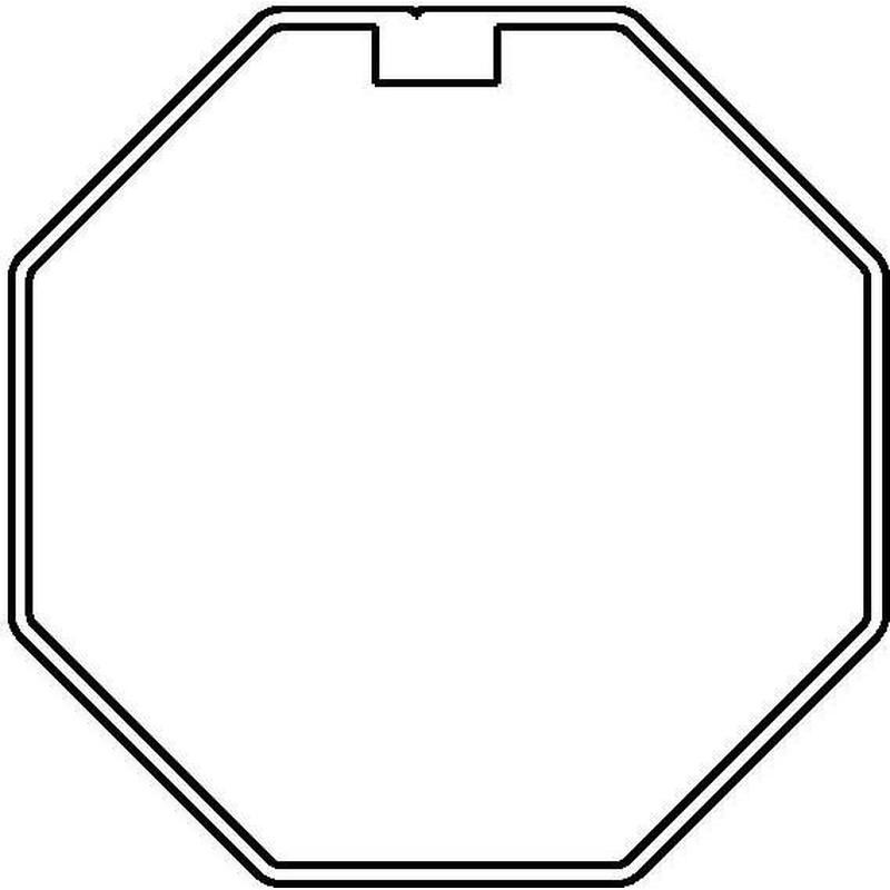Achtkantstahlwelle 4041-6