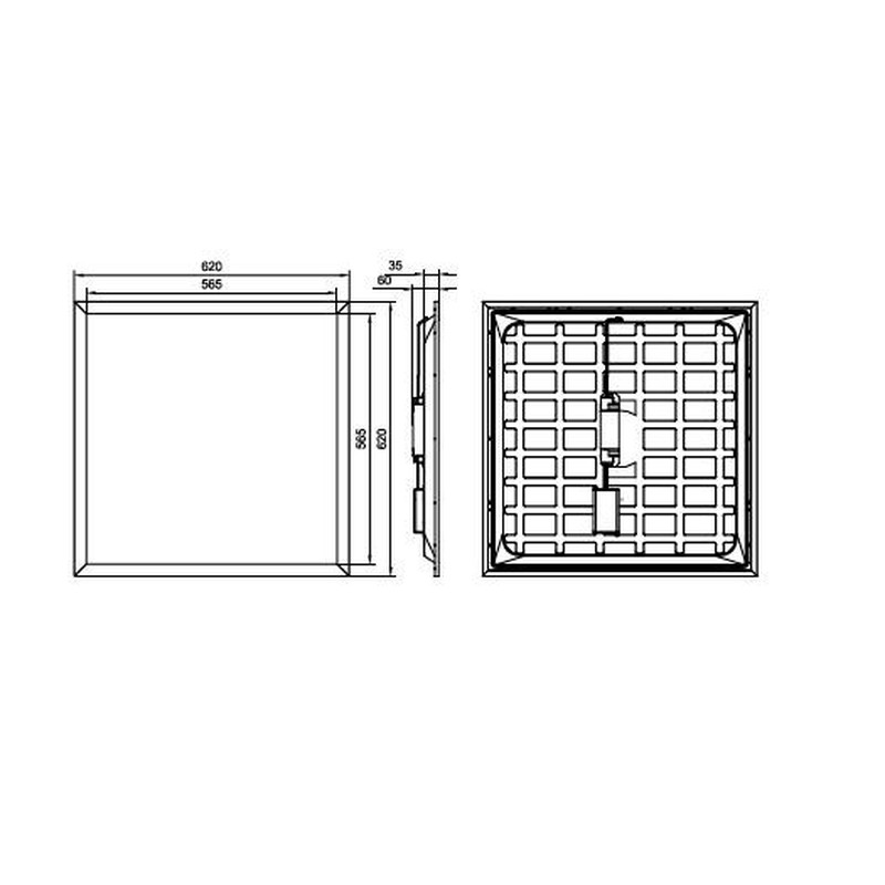 LED-Panel M625 RC066B 34S #51667099