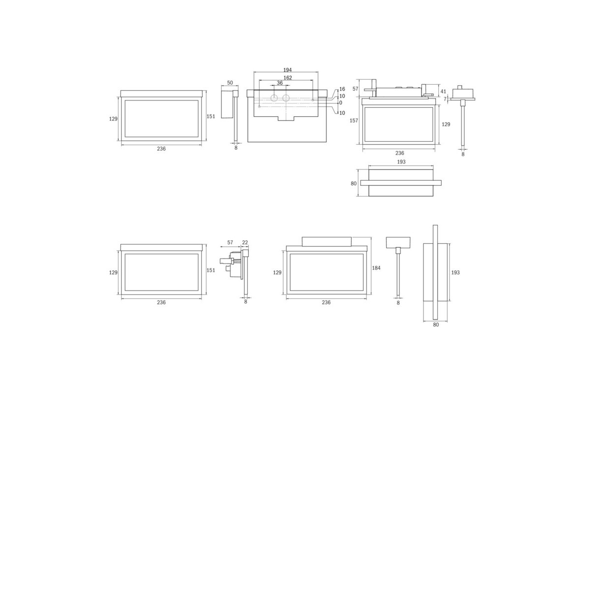 Rettungszeichenleuchte AMC003SC