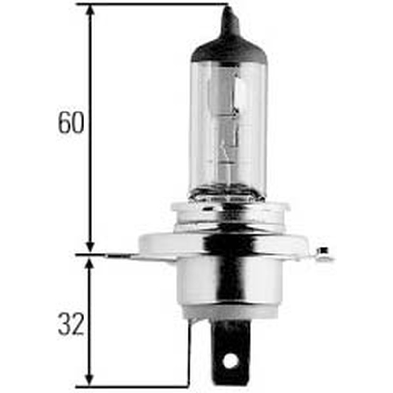 Fahrzeuglampe 24V75/70W P43t H4