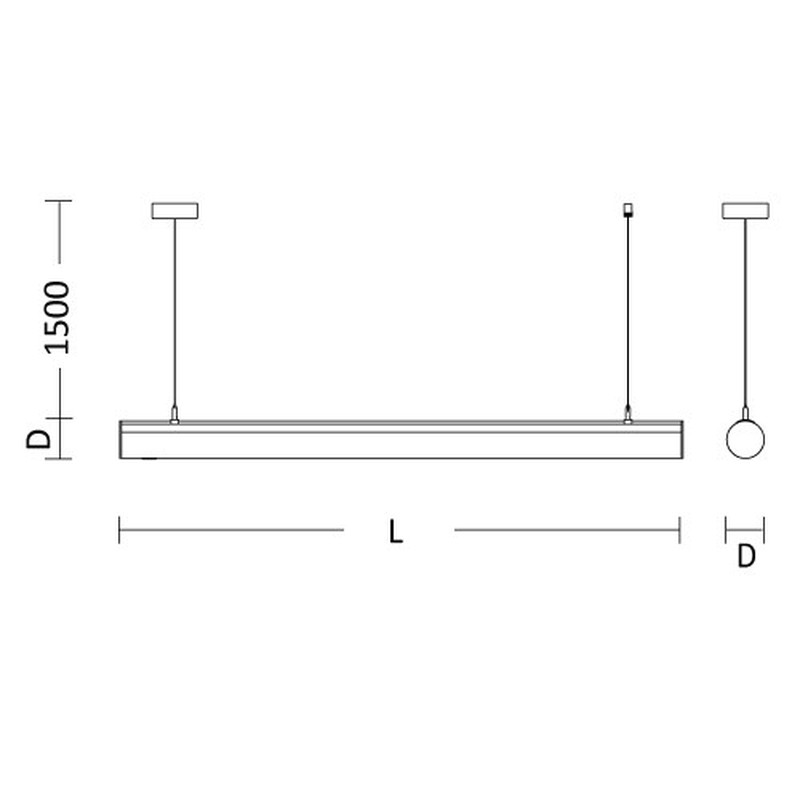 LED-Pendelleuchte 155-1125-235-129