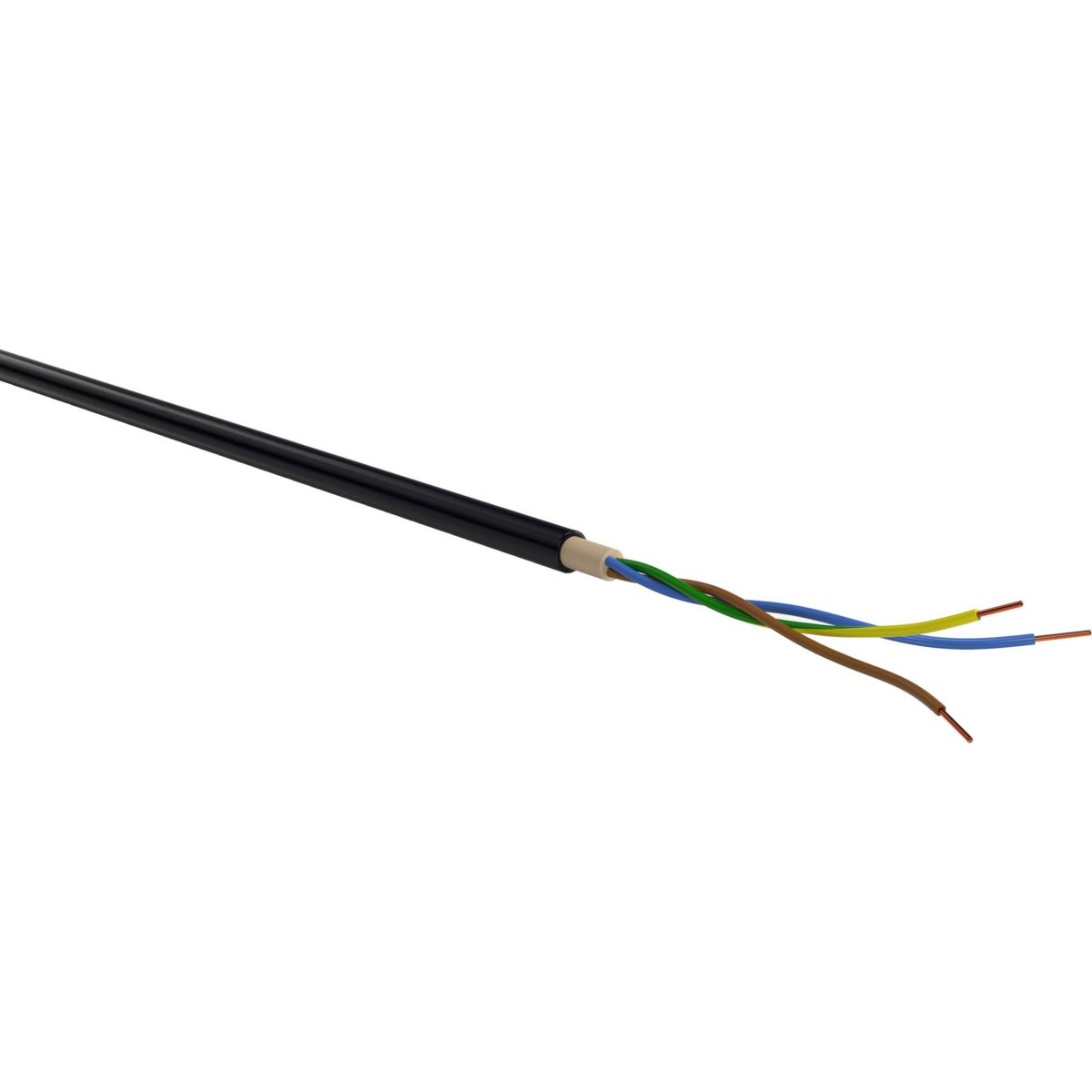 Erdkabel NYY-J 3x4mm² RE Schnittlänge