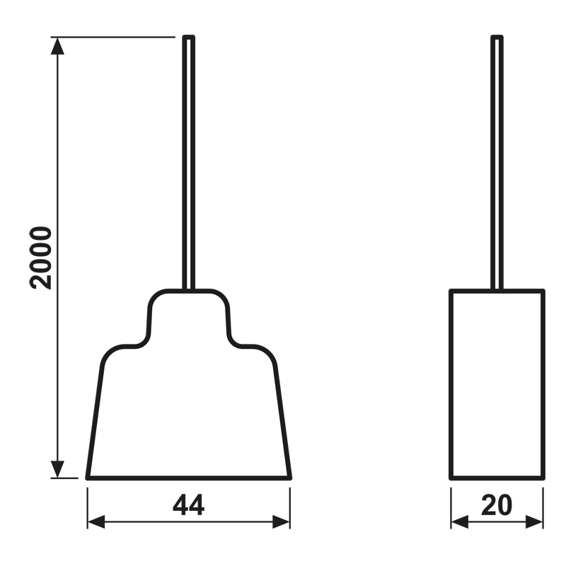 Zugschnur rt 2m ZS-34 KO5S