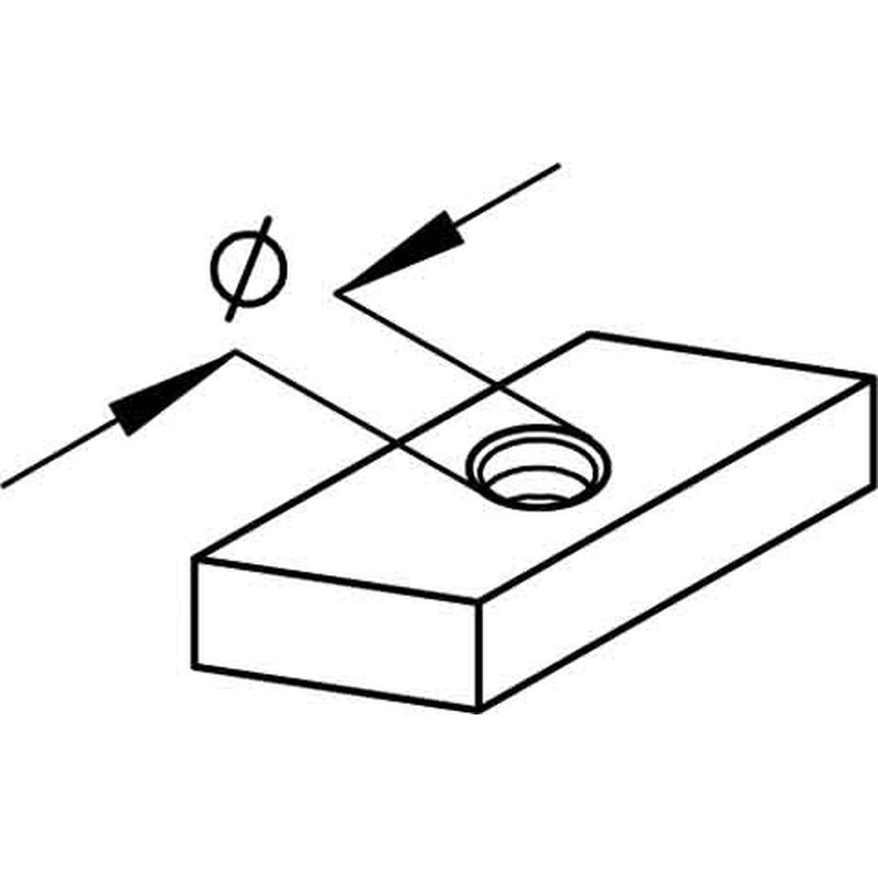 Ankermutter AM12 M6F