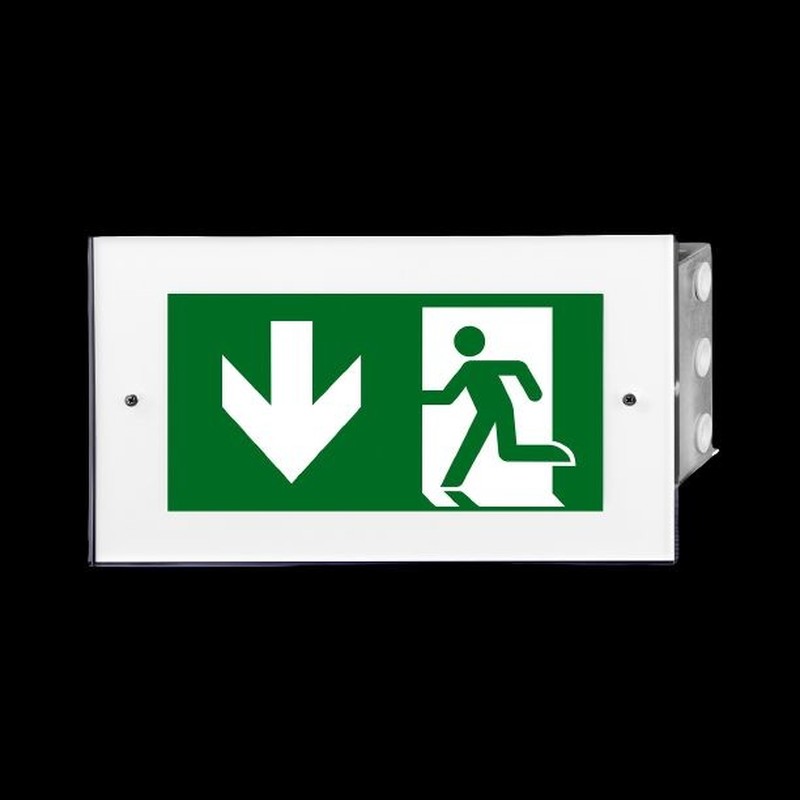 Rettungszeichenleuchte Bouncer Recessed CBS