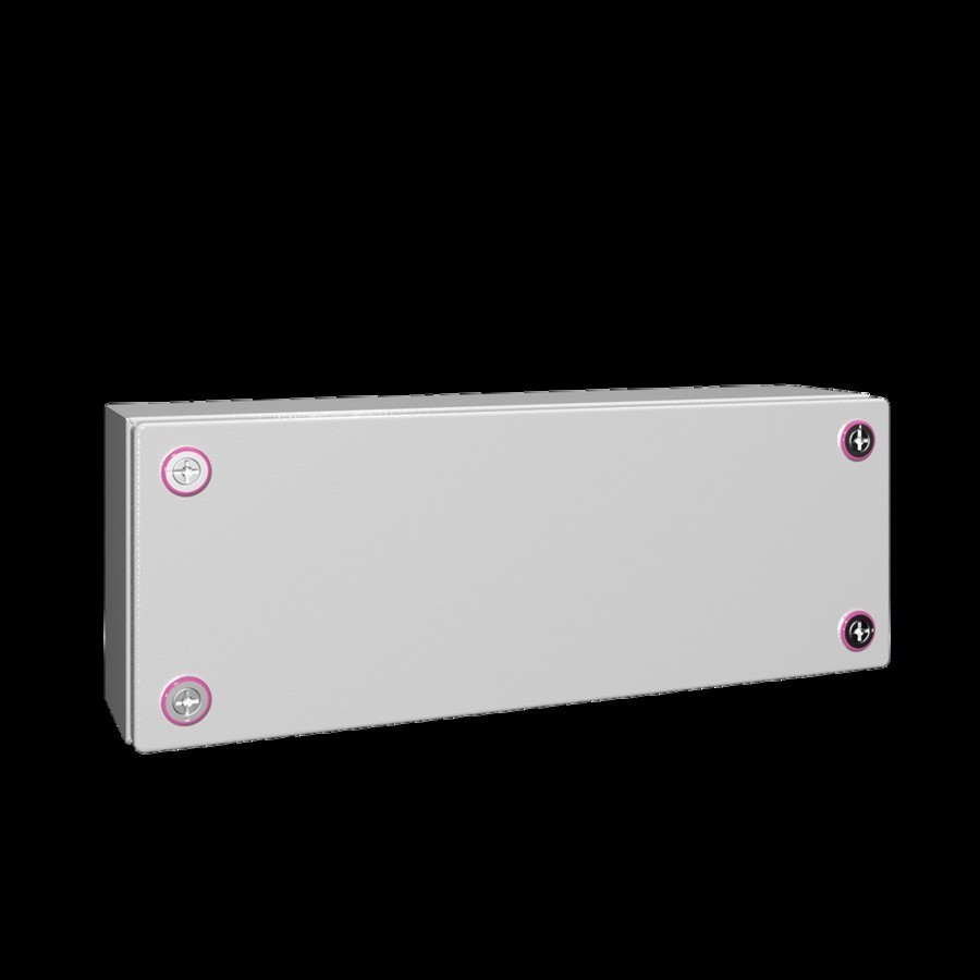 Klemmenkasten KX 1589.000 aus Stahlblech ohne Flansch BxHxT 400mm x 150mm x 120mm