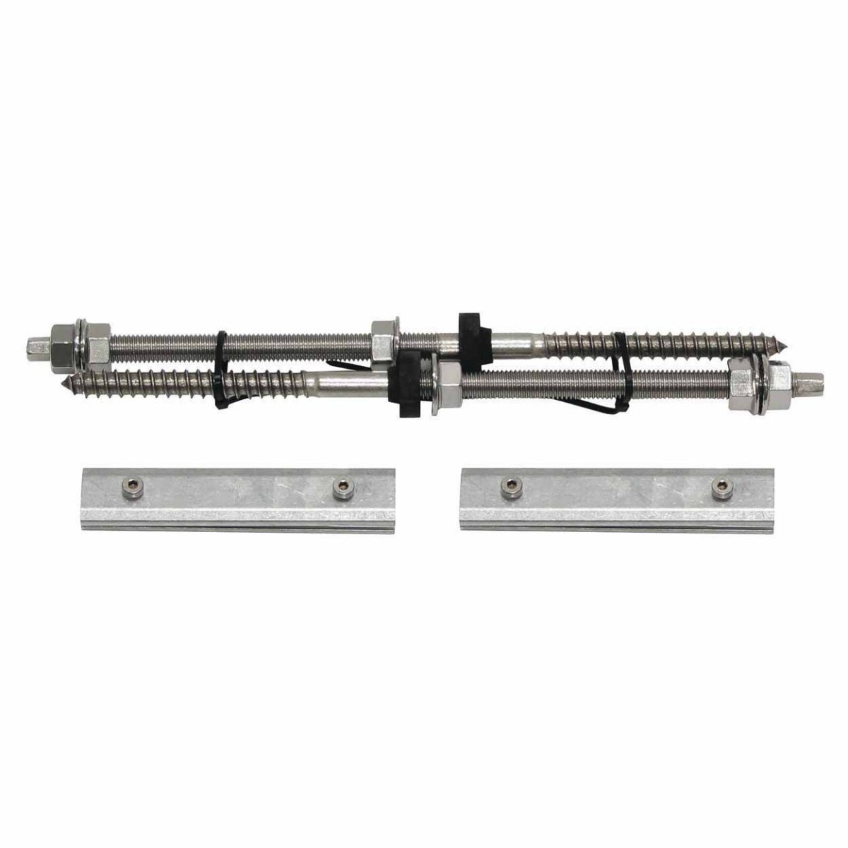 2er Set für Aufständerung Dachankerset Stock